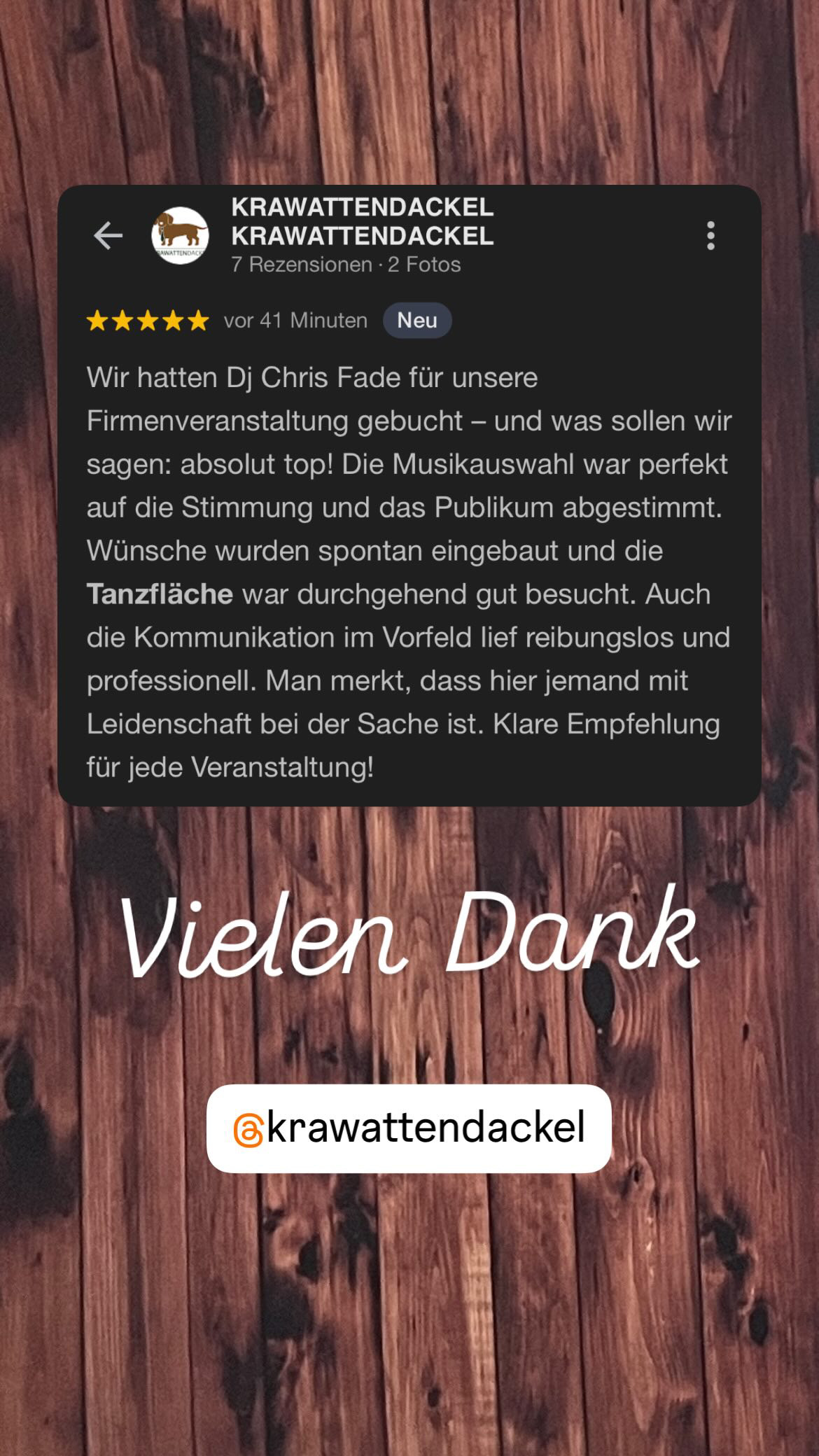 Kundenbewertung